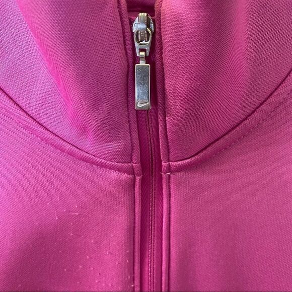 Nike Golf Hot Pink Pullover Therma Fit Jacket Sz M - Picture 5 of 6